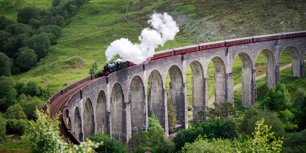 Billede af Harry Potter toget